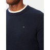TOMMY HILFIGER TJM SLIM ESS LIGHT SWEATER EXT DARK NIGHT NAVY DM0DM22853-C1G