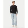 TOMMY HILFIGER TJM SLIM ESS LIGHT SWEATER EXT BLACK DM0DM22853-BDS