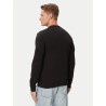 TOMMY HILFIGER TJM SLIM ESS LIGHT SWEATER EXT BLACK DM0DM22853-BDS