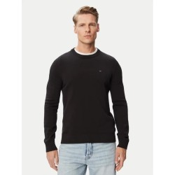 TOMMY HILFIGER TJM SLIM ESS LIGHT SWEATER EXT BLACK DM0DM22853-BDS