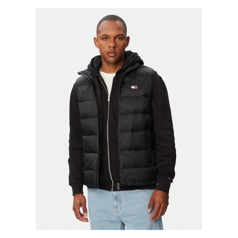 TOMMY HILFIGER TJM LIGHT DOWN VEST EXT BLACK DM0DM23232-BDS
