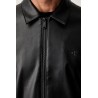 CALVIN KLEIN LS FAUX LEATHER BOMBER JKT BLACK LV04RG406G-UB1