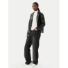 CALVIN KLEIN FAUX LEATHER MOTO JACKET BLACK LV047G515G-UB1