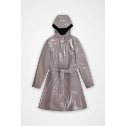 RAINS CURVE LONG JACKET W3 CINDER GLAZE 18130-194