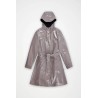 RAINS CURVE LONG JACKET W3 CINDER GLAZE 18130-194
