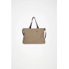 RAINS DASH MESSENGER TOTE BAG W3 BEIGE 16430-133