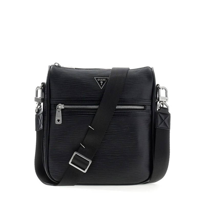 GUESS MILANO CROSSBODY 2 BAG BLACK HMMIPWP6217-BLA