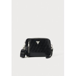 GUESS TORINO CAMERA BAG DOUBLE ZIP BLACK HMTOTEP6139-BLA
