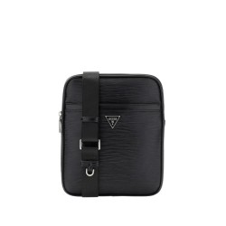 GUESS MILANO CROSSBODY FLAT BAG BLACK HMMIPWP6223-BLA