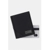 GUESS BOSTON TRIFOLD SMALL WALLET LEATHER SMBOSPLEA04-BLA