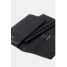 GUESS MONACO PASSPORT CASE LEATHER SMMOGRLEA01-BLA
