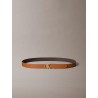 CALVIN KLEIN PEBBLE REV/ADJ 25MM LEATHER ARGAN OIL/ ANTIQUE LIGHT  LVO4F7044G-XM8