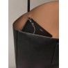 CALVIN KLEIN FOIL LOGO TOTE W/POUCH BLACK/TOASTED COCONUT LV04F3274G-332