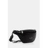 CALVIN KLEIN BOLD LOGO WEBBING WAISTBAG BLACK LV04D3630G-UB1
