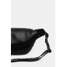 CALVIN KLEIN BOLD LOGO WEBBING WAISTBAG BLACK LV04D3630G-UB1