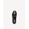 TAMARIS LEATHER PUPM BLACK 1-22470-47-001