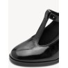 TAMARIS LEATHER PUPM BLACK 1-22470-47-001