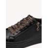 TAMARIS SNEAKER  BLACK/LEOPARD 1-23313-41-090