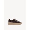 TAMARIS LEATHER SNEAKER MOCCA 1-23775-47-304