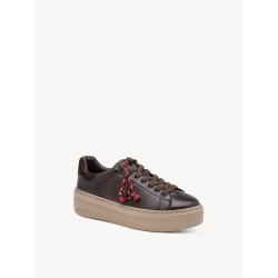 TAMARIS LEATHER SNEAKER MOCCA 1-23775-47-304