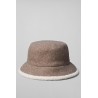 CALVIN KLEIN SHERPA W/FELT REVERSIBLE BUCKET LV04F5095G-BAM