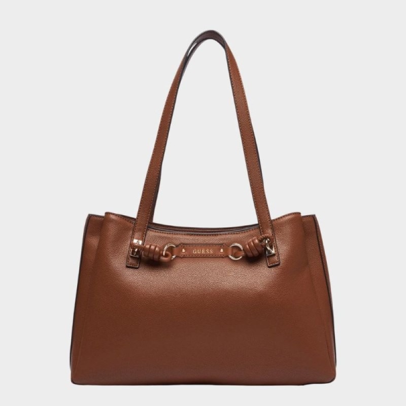 QUESS CAMELIA SHOULDER BAG COGNAC HWBG9742230-COG