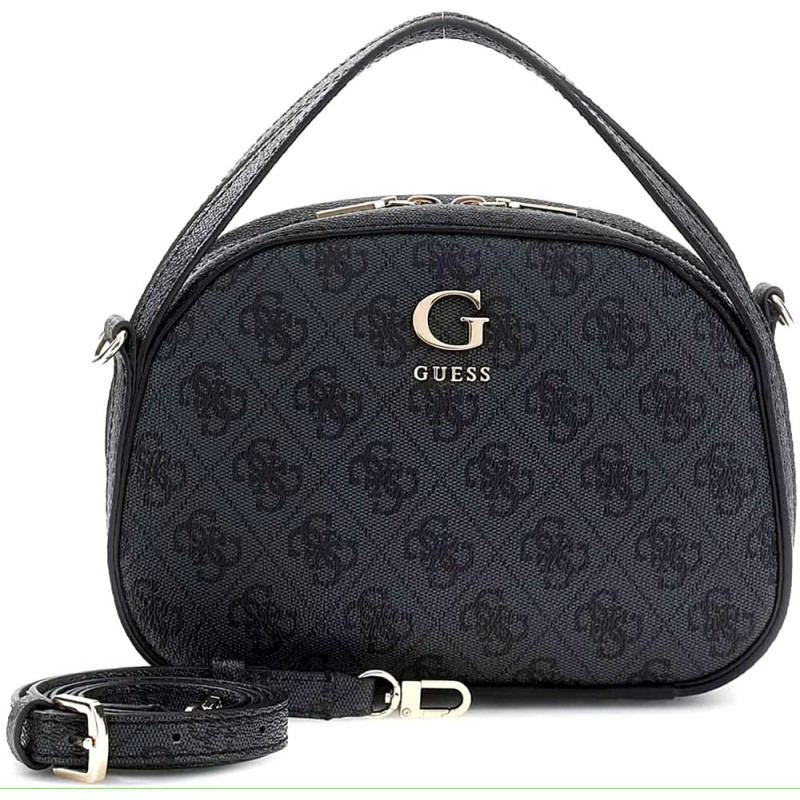 GUESS COLEEN LOGO CROSSBODY BAG COAL LOGO HWSG9756130-CLO