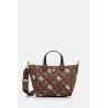 GUESS ELIETTE LOGO TRAVEL CROSSBODY BAG HWNP9315019-GINGER LOGO