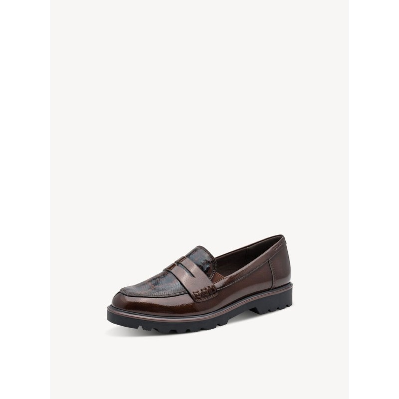 TAMARIS LOAFER BROWN COMB 1-24312-41-398