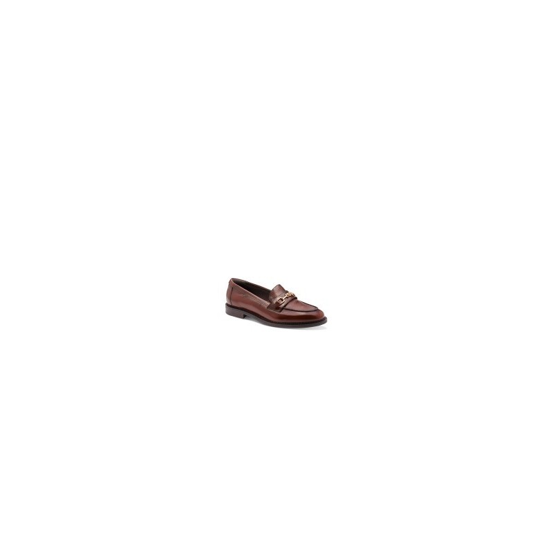 TAMARIS LEATHER LOAFER COGNAC 1-24255-47-305