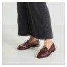 TAMARIS LEATHER LOAFER COGNAC 1-24255-47-305