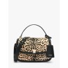 GUESS AUDREY CONVERTIBLE XBODY FLAP SHOULDER BAG LEOPARD HWLG9734210-LEOPARD