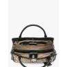 GUESS AUDREY SML GIRLFRIEND SATCHEL BAG LEOPARD HWLG9734060-LEOPARD