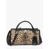 GUESS AUDREY SML GIRLFRIEND SATCHEL BAG LEOPARD HWLG9734060-LEOPARD