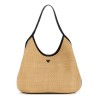 GUESS KIRSTEN HOBO SHOULDER BAG HWWG9743010-NATURAL/BLACK