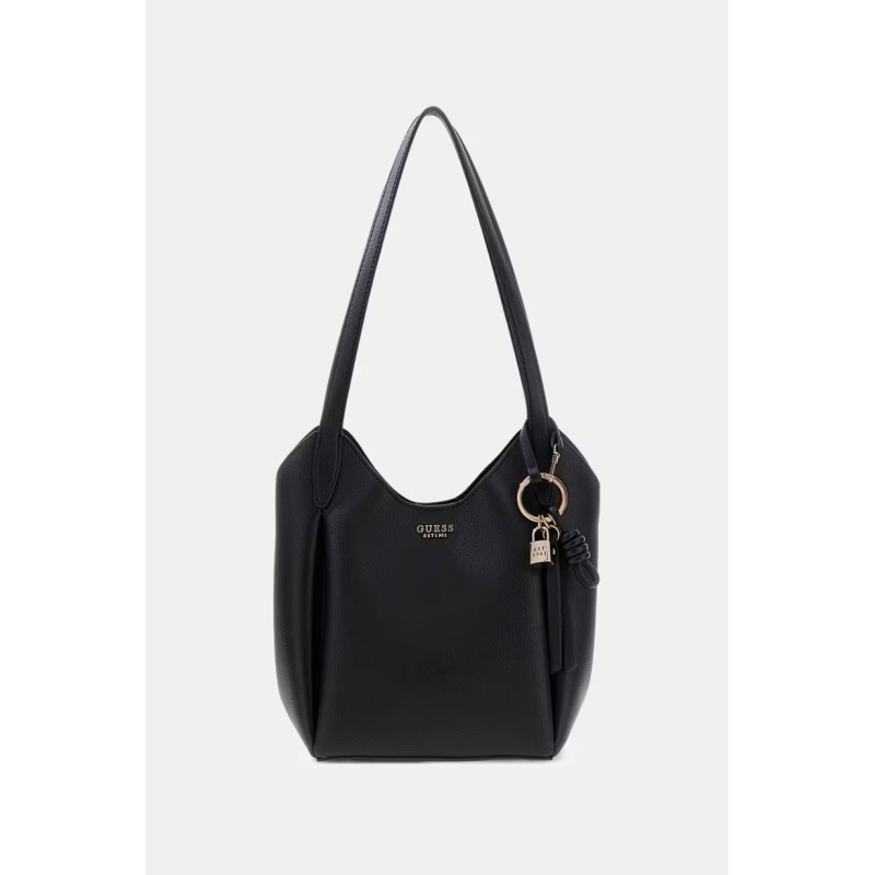 GUESS MELODY BUCKET  SHOULDER BAG BLACK HWBG9735030-BLA