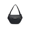 GUESS COLEEN LOGO FLAP SHOULDER BAG COAL LOGO HWSG9756190-CLO