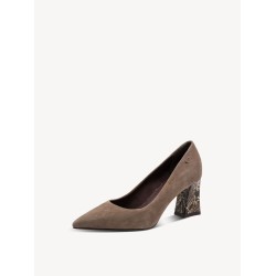 TAMARIS PUMP TAUPE COMB 1-22427-43-344