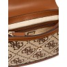 GUESS AUDREY LOGO CROSSBODY BAG LATTE LOGO HWJG9755210-LTL