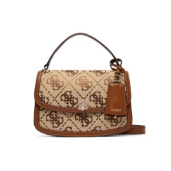 GUESS AUDREY LOGO CROSSBODY BAG LATTE LOGO HWJG9755210-LTL