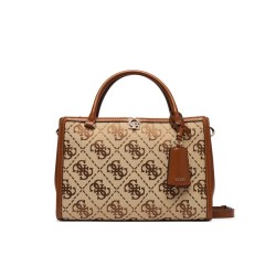 GUESS AUDREY LOGO SHOULDER BAG LATTE LOGO HWJG9755070-LTL