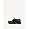 TAMARIS LEATHER LOAFER BLACK 1-23627-47-001