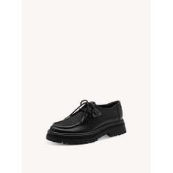 TAMARIS LEATHER LOAFER BLACK 1-23627-47-001