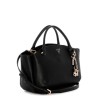 GUESS GILDA 3 COMP SATCHEL BAG BLACK HWZG9747060-BLA