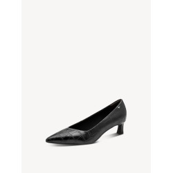 TAMARIS PUMP BLACK CROCO 1-22351-47-028