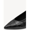 TAMARIS PUMP BLACK CROCO 1-22351-47-028