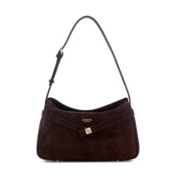 GUESS ELLA SHOULDER BAG ESPRESSO HWSG9754180-ESPRESSO