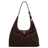 GUESS ELLA HOBO SHOULDER BAG ESPRESSO HWSG9754010-ESPRESSO