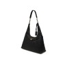 GUESS ELLA LOGO HOBO SHOULDER BAG BLACK HWPD9746010-BLA