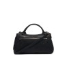 GUESS ELLA LOGO GIRLFRIEND SATCHEL BLACK HWPD9746050-BLA